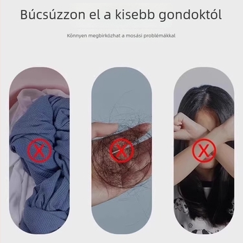 Macskaszőr eltávolító golyó mosógépekhez, szűrőzacskóval
