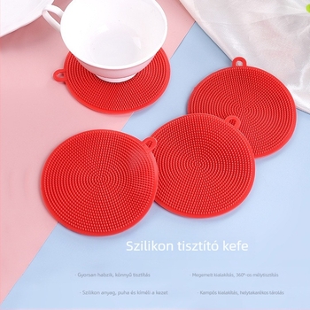 Szilikon edény- és tálkefe a konyhához