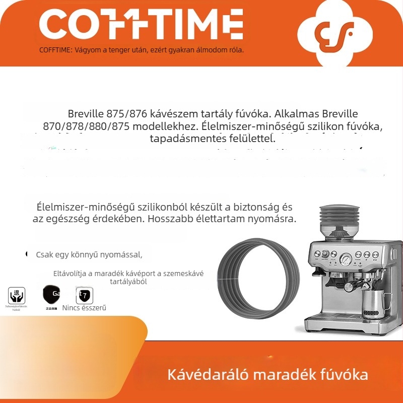 Breville Platinum 8 kávédaráló – levegőfúvó tisztító a maradék porhoz a babtartályban, kompatibilis a modellekkel 870/880/878