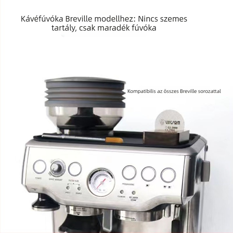 Breville Platinum 8 kávédaráló – levegőfúvó tisztító a maradék porhoz a babtartályban, kompatibilis a modellekkel 870/880/878