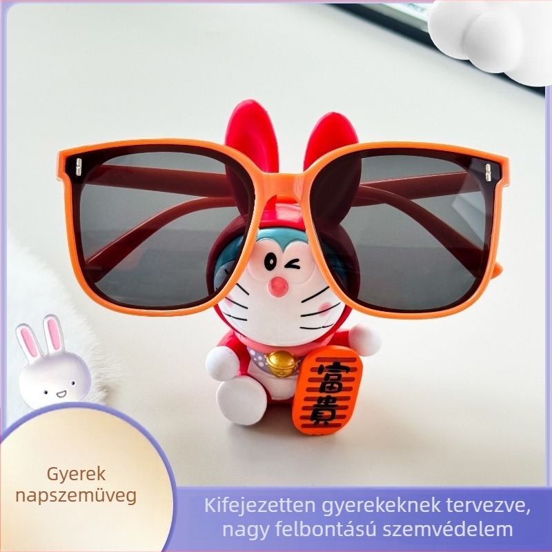 Gyerek UV400 napszemüveg, 3–10 éveseknek, szülő-gyerek stílus, teljes PC keret