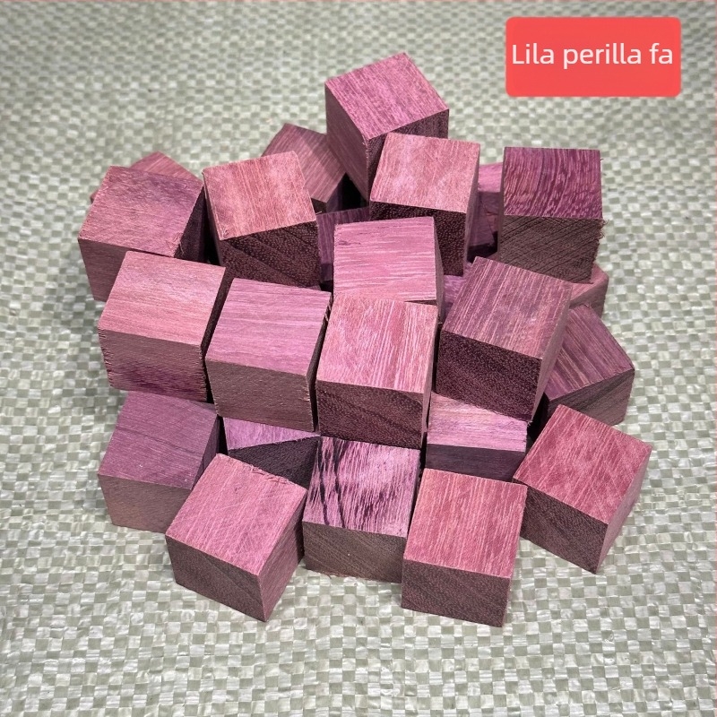 Mahagóni kockák DIY-hoz - Ipari stílusú punk robotos fa puzzle