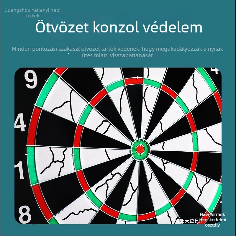 Belső használatú darts készlet – professzionális céltábla otthoni használatra, biztonságos gyerekeknek és felnőtteknek
