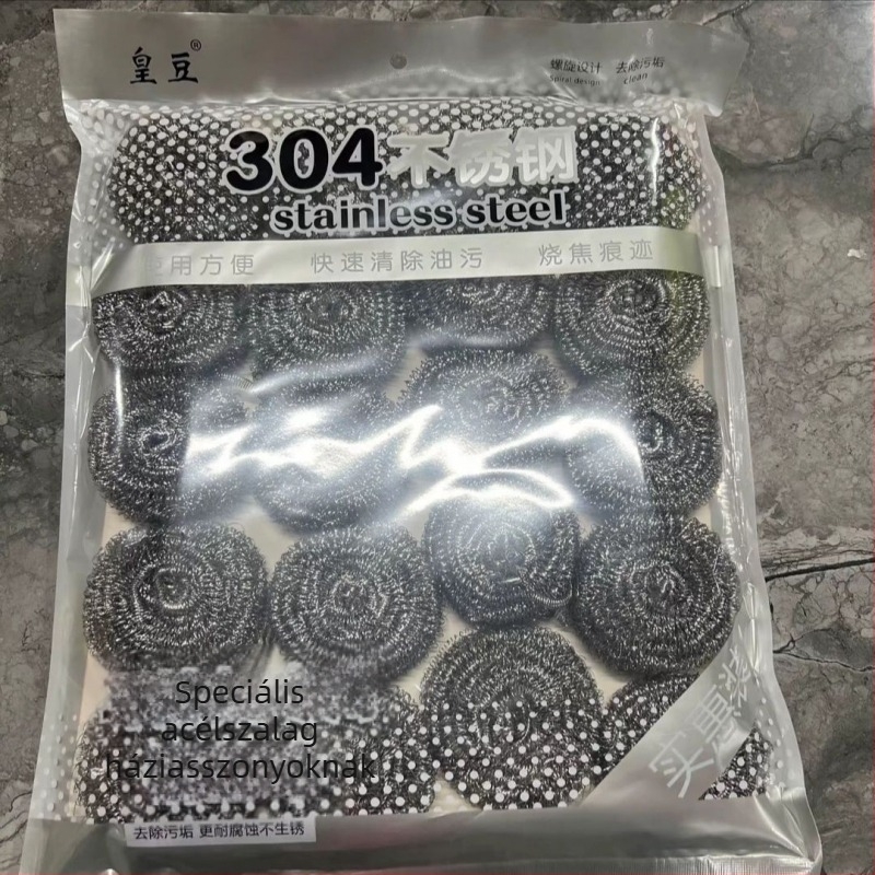 Huangdou 304 rozsdamentes acélgolyók, készlet 20 darab, extra nagy méret