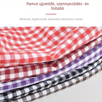 100% pamut karvédő - uniszex, hosszú nyári munkavédő ujjvédő, olajálló