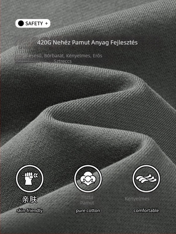 420G nehéz jogger nadrág férfiaknak, 100% pamut, új 2026-os modell tavasz–őszre, laza szabás, mindennapi viselet, vastag anyag, hosszú