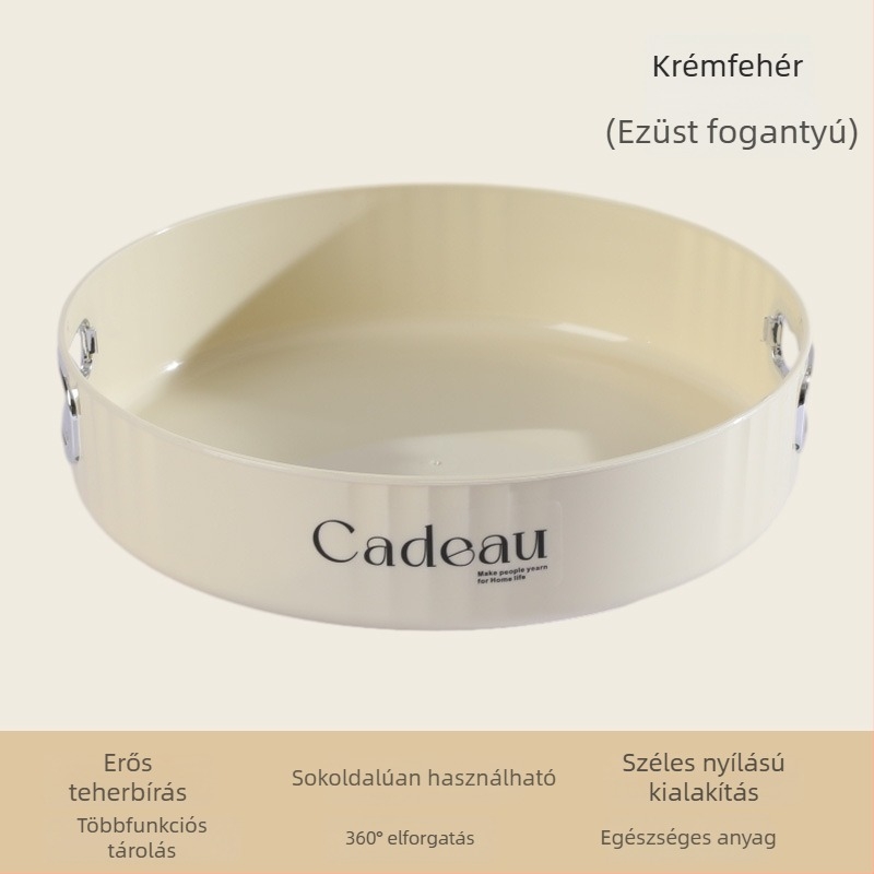 Konyhapult forgó fűszertartó – multifunkcionális tároló só- és szójaszósz üvegekhez
