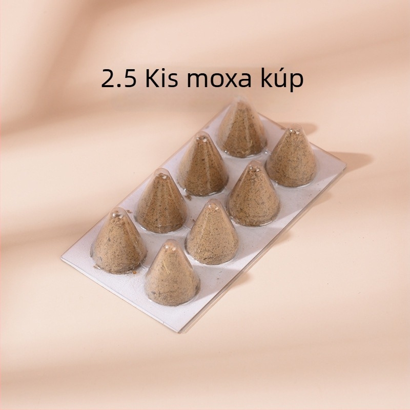 Otthoni használatra szánt meleg moxibustiós készülék moxa gyapjúval és búzaszem-moxibustióval