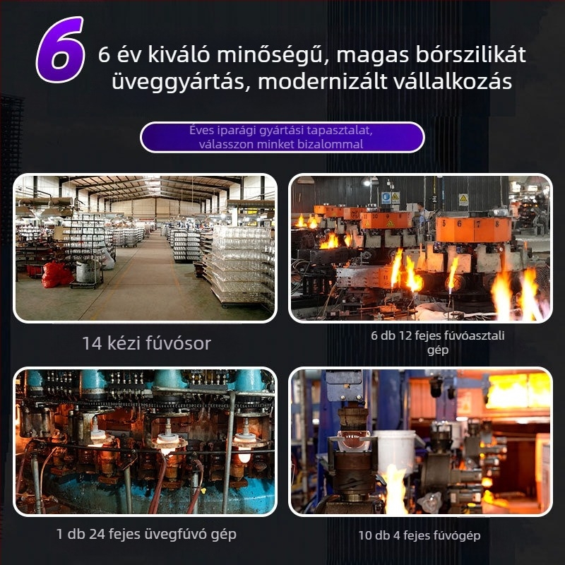 Boroszilikát üvegből készült mézesüveg kanállal, élelmiszer-tároló üveg lekvárhoz és mézhez