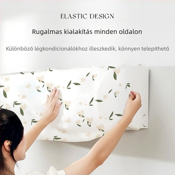 Teljes körű klímaberendezés porvédő, rugalmas és mosható, otthoni használatra