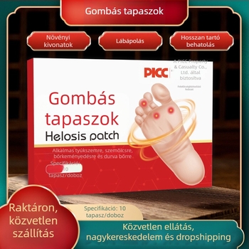 Lábápolási tapaszok tyúkszem és szemölcs eltávolítására, növényi antibakteriális hatással