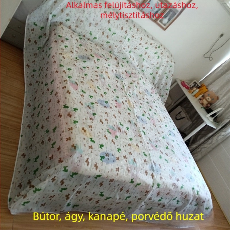 Bútor porvédő huzat – teljes lefedés ágyhoz és kanapéágyhoz