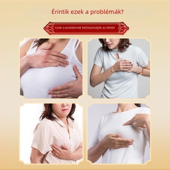 Mell egészségét támogató tapaszok akupunktúrás pontokkal a mellkas területére