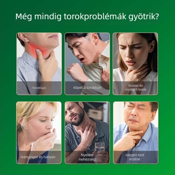 Önmelegedő toroktapasz a torok diszkomfortjának enyhítésére, melegítő moxibuszció tapasz, akupunktúrás pont-terápia