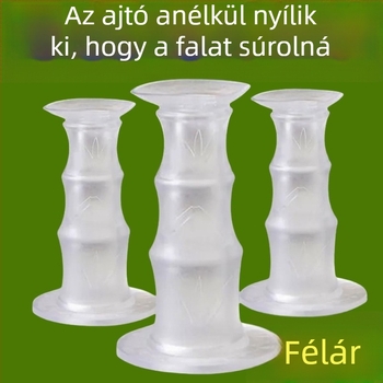 Silikon ajtó ütésvédő, fúrás nélkül, új modell, otthoni használatra – fürdőszoba és hálószoba