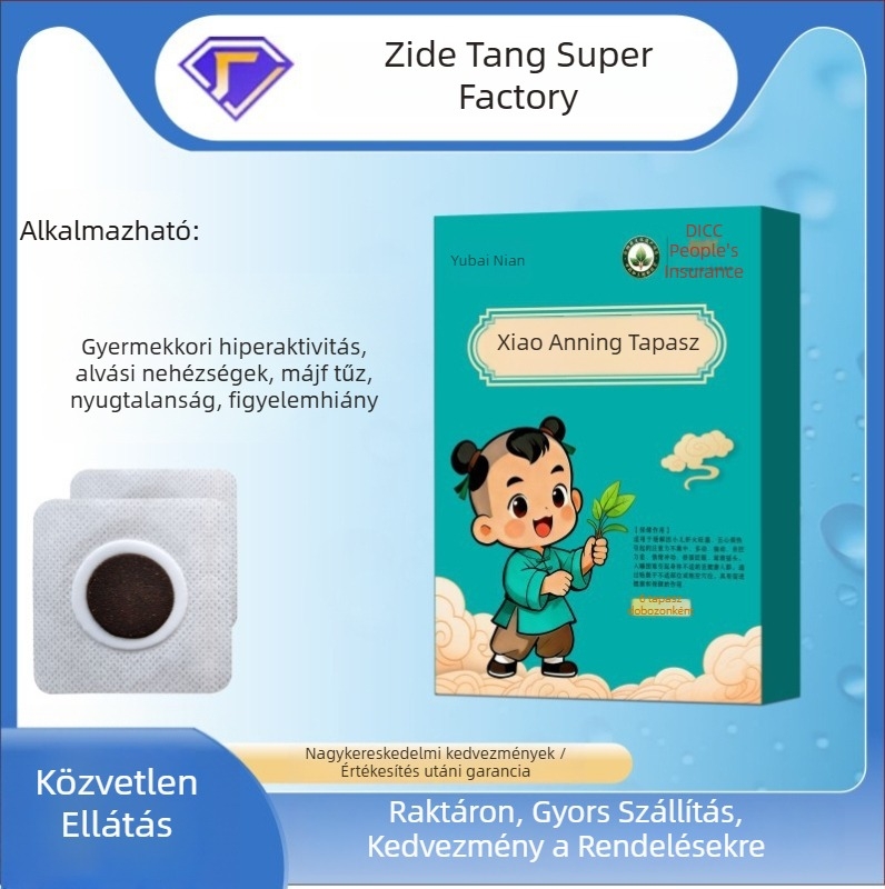 Gyermekek hiperaktivitásához akupunktúrás mézes tapaszok
