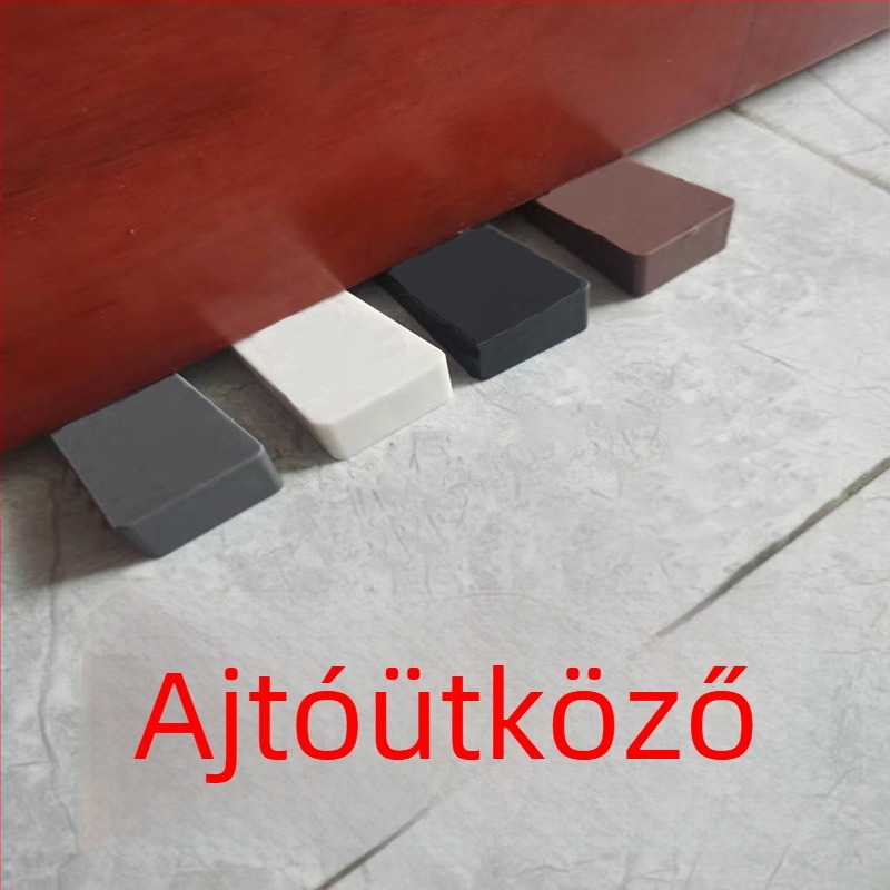 Szilikon ajtóstopper, fúrás nélkül, szélálló, modern minimál stílus