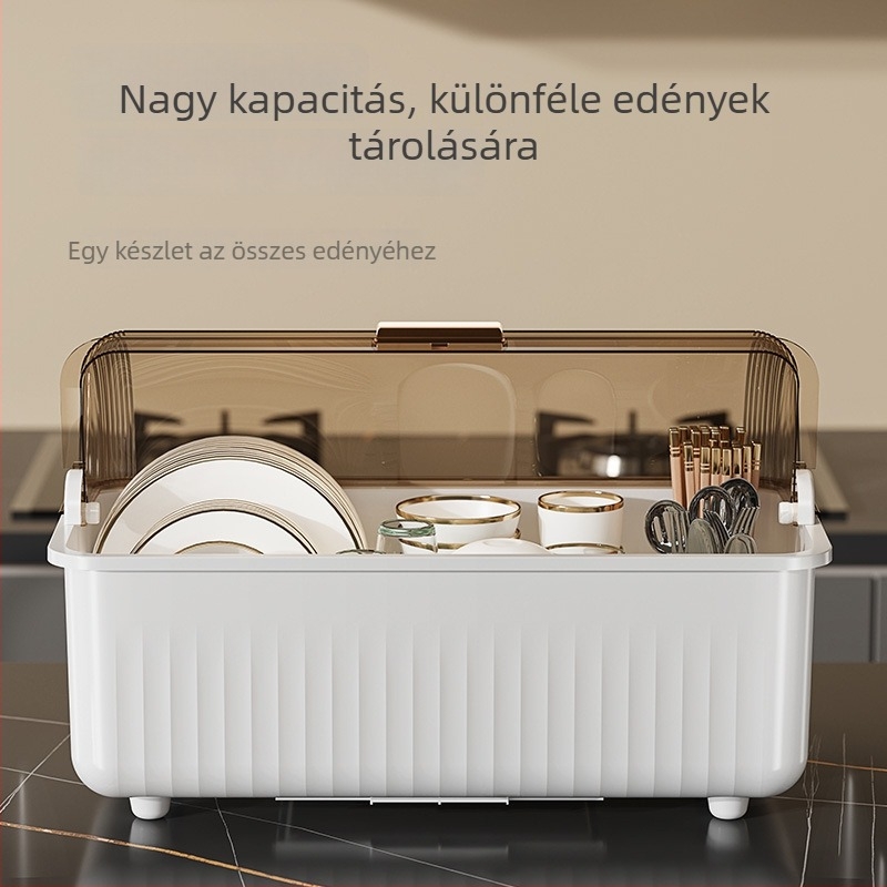 Többfunkciós edénytároló állvány lefolyóval