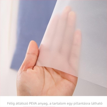 PEVA anyagú átlátlós ruhazsák kabátok és öltönyök számára