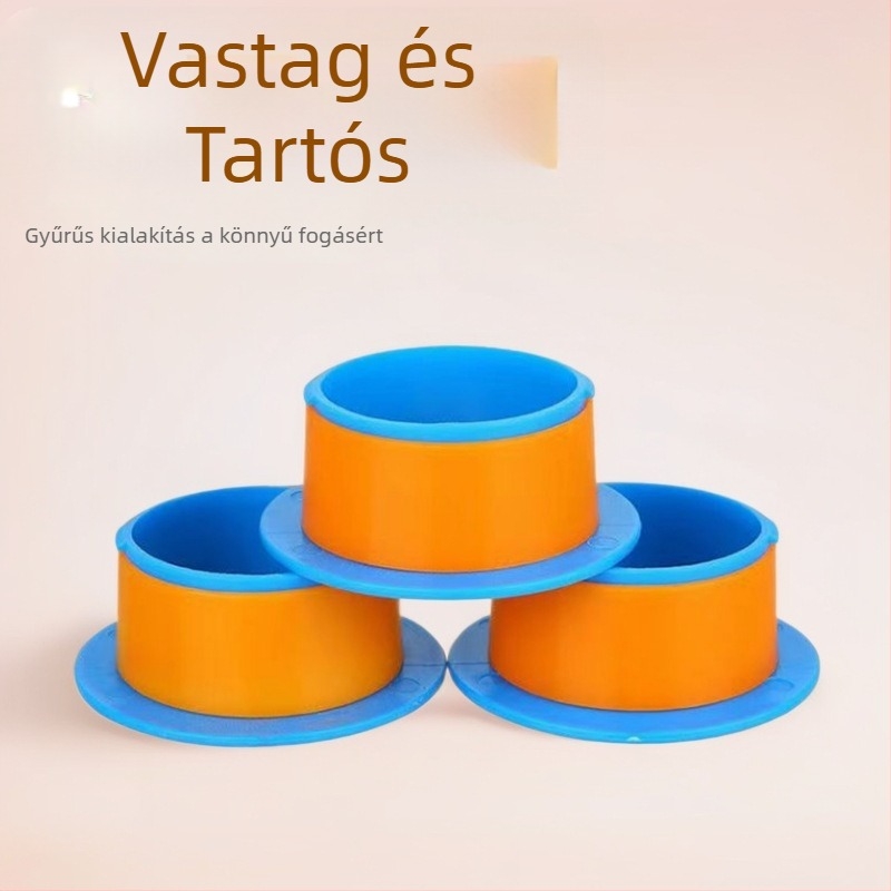 Vastagított műanyag fogó a stretch fóliához
