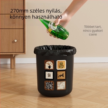 Vintage stílusú nappali kuka, nagy kapacitású, fedél nélküli, luxus otthoni használatra, 2025 modell, 9 L