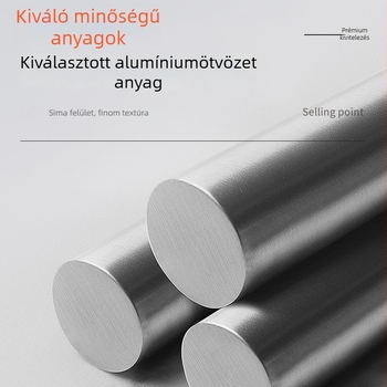 Kör alakú beépített gardrób-fogantyú, minimalistikus nordic stílus, rejtett szekrényajtó fogantyú, alumínium ötvözetből