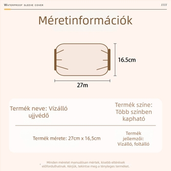 2025 új aranyos vízálló karvédők nőknek – iroda, szennyeződés elleni, tartós