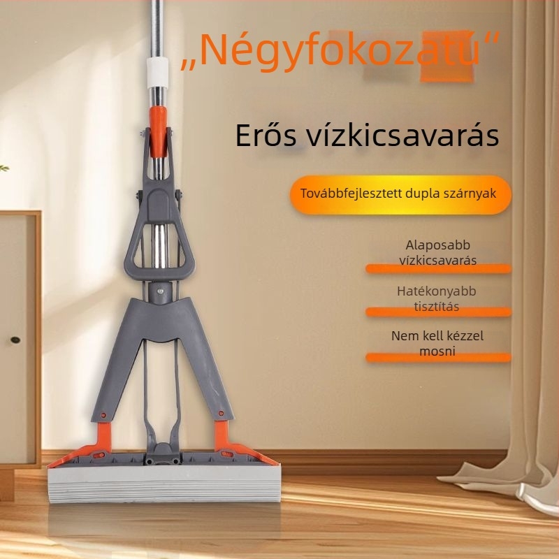 Új szivacs mop otthoni használatra, összecsukható fürdőszobához, rendkívül nedvszívó
