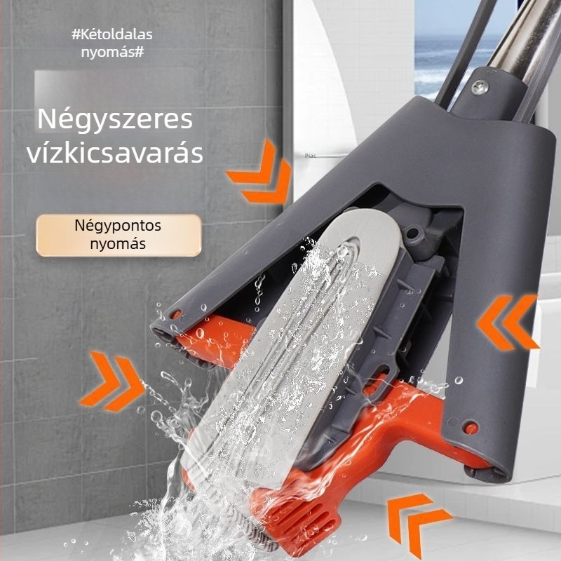 Új szivacs mop otthoni használatra, összecsukható fürdőszobához, rendkívül nedvszívó