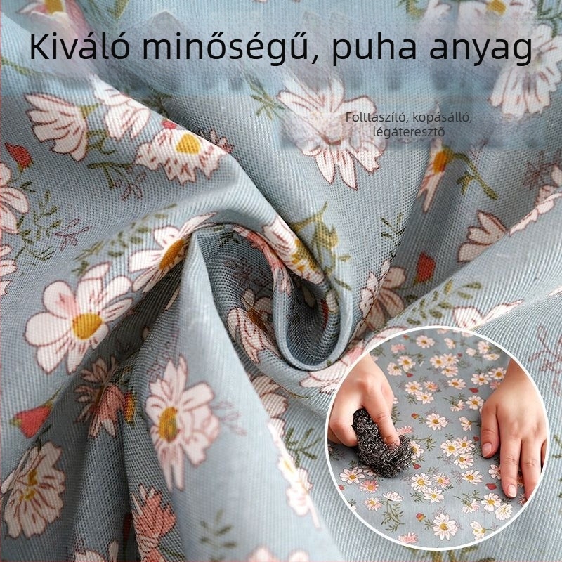 Hercegnő stílusú vászon hosszú ujjú kötény nőknek, légáteresztő, szennyeződésálló konyhai és catering munkaruha
