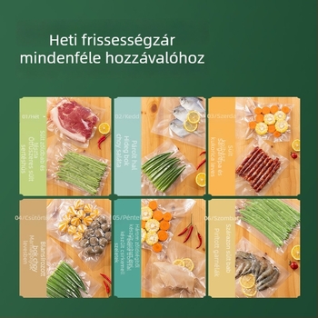 Élelmiszer vákuumcsomagoló gép – otthoni és kereskedelmi használatra, biztonságos a zsákok lezárásához
