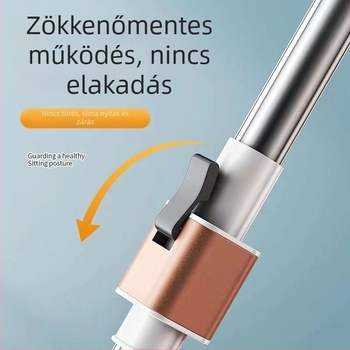 Hidraulikus mopnyél, forgó, univerzális típus, megerősített és megvastított, otthoni használatra, érintés nélküli kinyomás