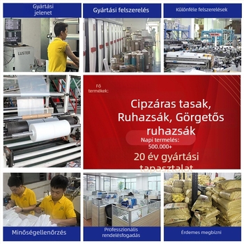 PE tekercses porvédő ruhákhoz akasztóra, átlátszó, vastagabb kivitel, testre szabható