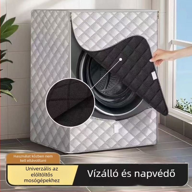 Mosógép dobvédő huzat — napvédelem, hőszigetelés és vízállóság, porálló és univerzális illeszkedés