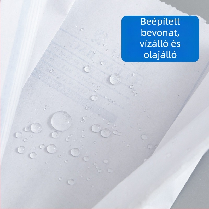 Egyszer használatos, vízálló, lezárható autóba való hányás- és hulladékzsák