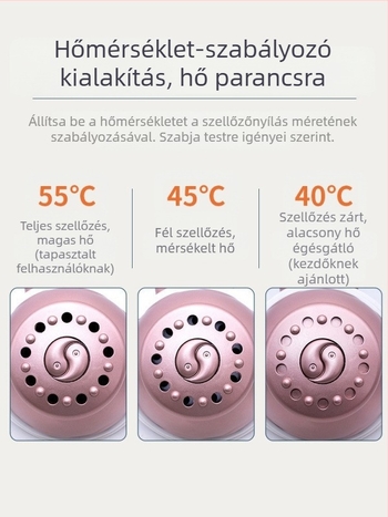 Füstmentes moxibúciós doboz, hordozható meleg moxibúciós eszköz otthoni spahoz