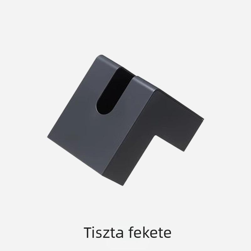 L alakú zsebkendő tartó, modern, minimalist műanyag nappaliba