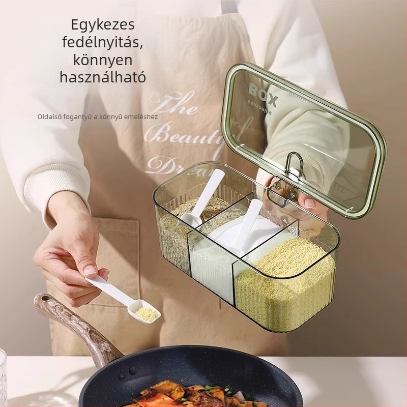 Nagykereskedelmi fűszertartó készlet: mindent egyben a konyhába – só, MSG és bors tárolására