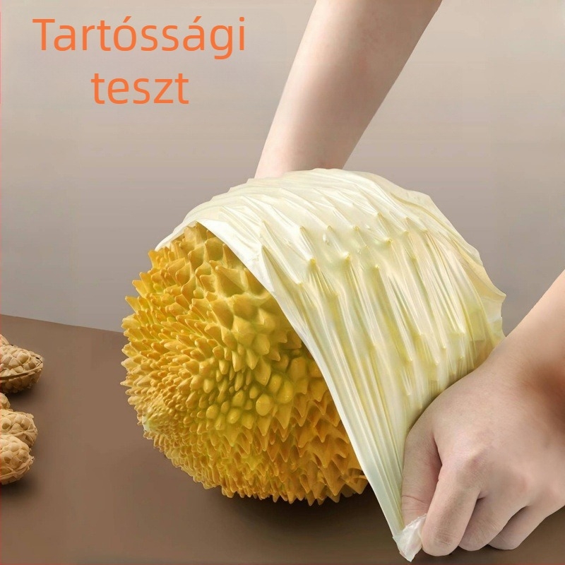 Nagy méretű, vastagított szemeteszsákok 15L/20L/30L, nagy kapacitás, háztartási/konyhai használatra, fogantyúval, 60x70 cm