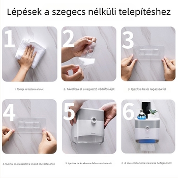 Svavo Os-0700 Papírzsebkendő-tartó a nappaliba, modern, magas színvonalú dizájn, multifunkcionális tároló
