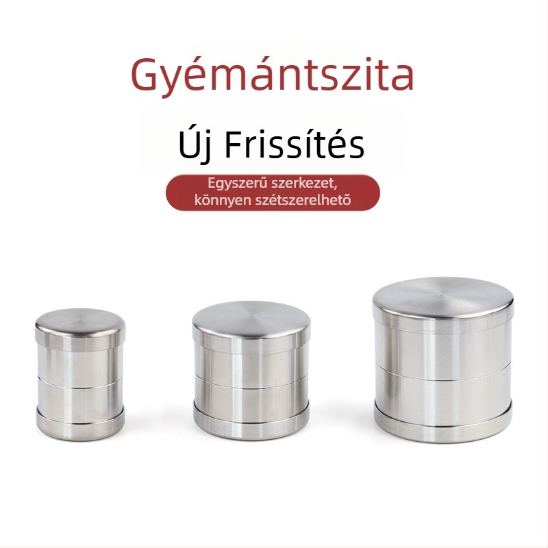 Hexinfu Rozsdamentes acél gyémántszita – drágakövek méretéhez és laza kövekhez, mérőszita a gyémántbeillesztéshez, ékszerész eszköz