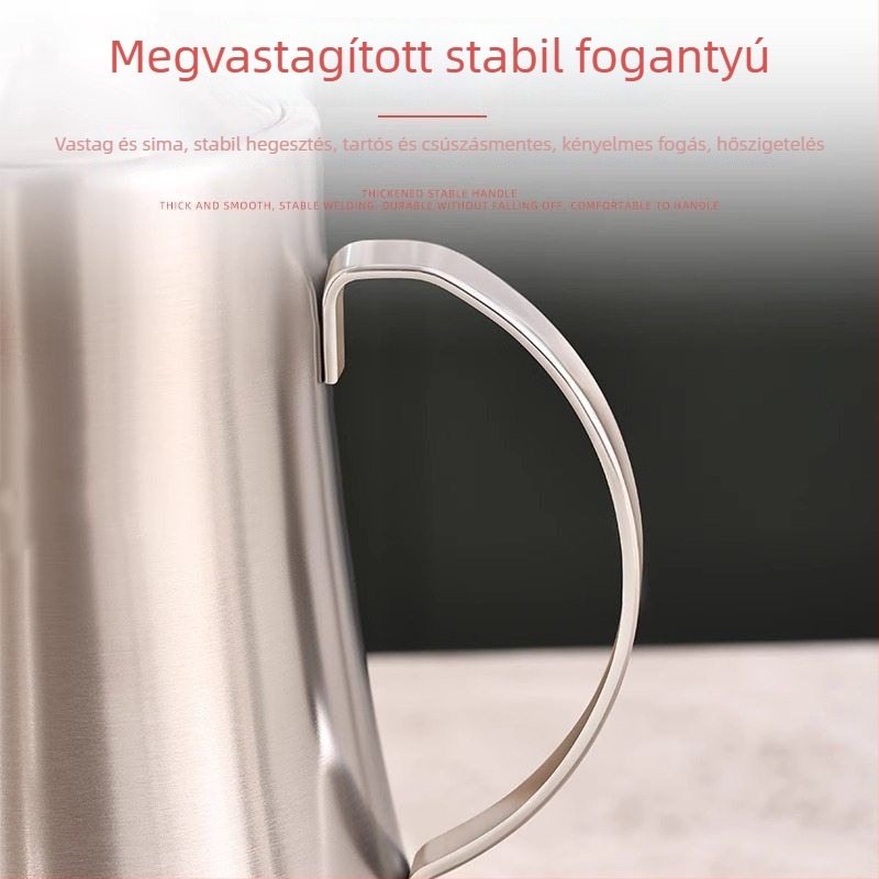 316 rozsdamentes acélból készült, megerősített konyhai olajtartó, olajhoz, szójaszószhoz és ecethez