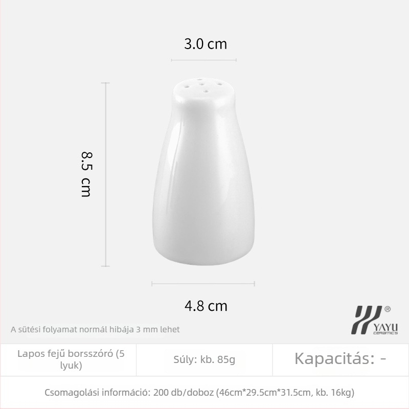 Kerámia fűszertartó készlet, fűszertartó üvegekkel és borsszóróval, étkészlet.
