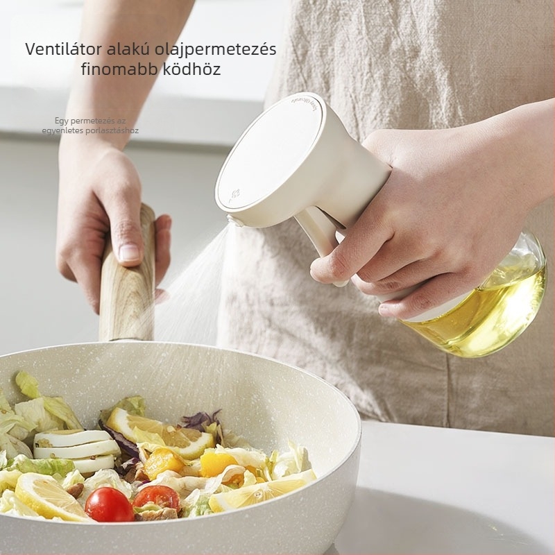 Giraffás üveg olajspray – konyhai spray olajhoz, olívaolajhoz és grillhez