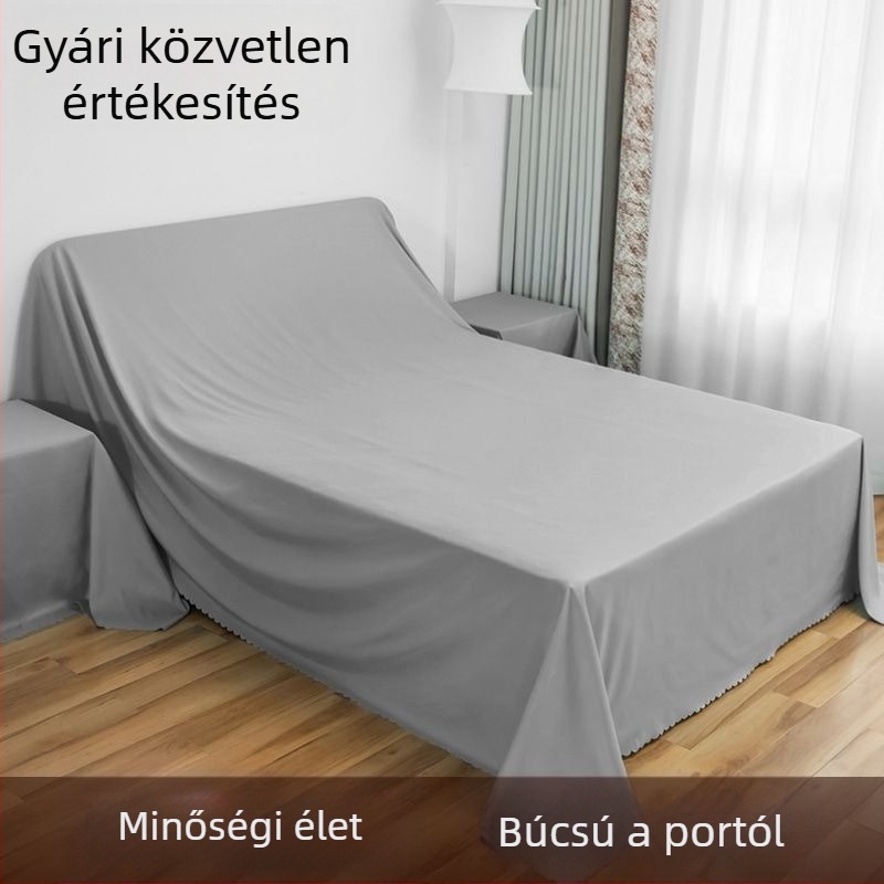 Porvédő huzat bútorokhoz: ágy, hűtő és kanapé