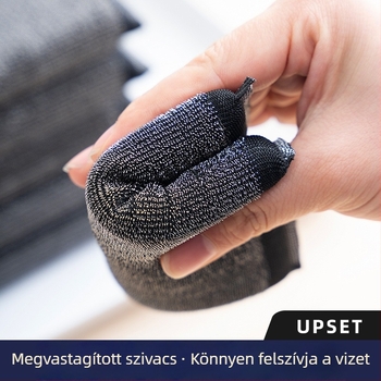 Konyhai szivacs súroló fazekakhoz és tálakhoz – nedvszívó habot képez, jól habzik, eltávolítja a rozsdát (6 darabos készlet)