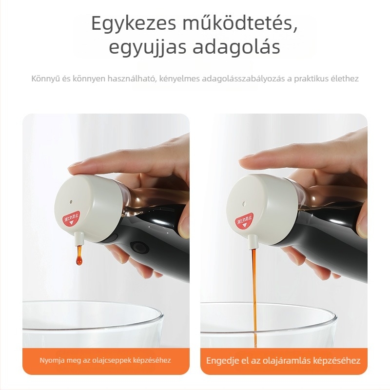 Japán stílusú üveg szójaszósz és ecet számára, mini adagoló üveg folyékony fűszerezéshez