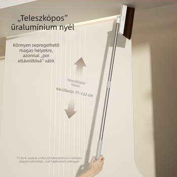 VEELAR Seprű és szemeteslapát készlet — Összecsukható Háztartási Tisztító Eszköz