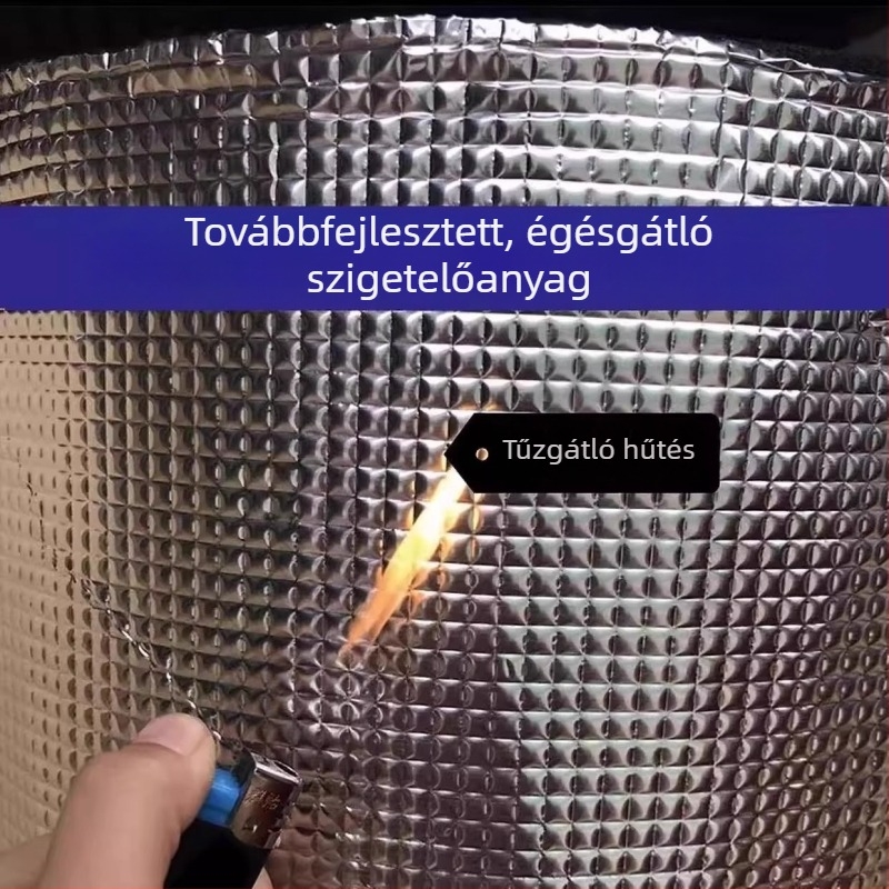 Kültéri klímaberendezés egységvédő — napvédelem és porvédelem, egyszerű telepítés, korrózióálló, esőálló, alumíniumfóliás borítás
