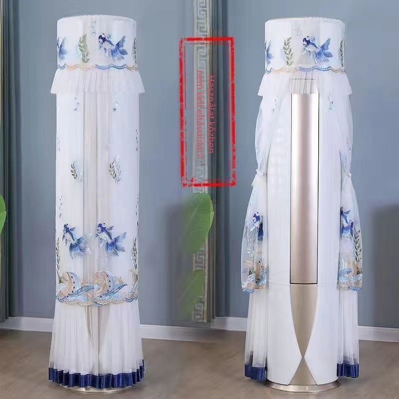 AUX univerzális hengeres 3D porvédő klímához, két rétegű, egyszerű és kényelmes.